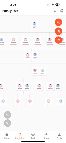 KLC - Family Tree screenshot