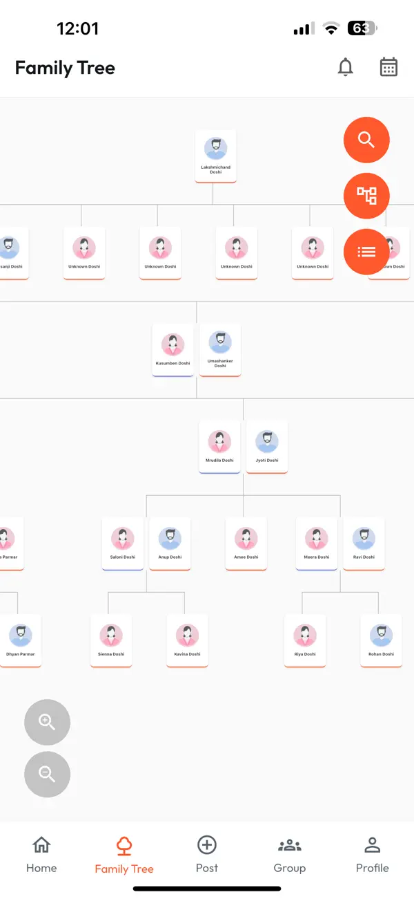 Screenshot #2 pour KLC - Family Tree