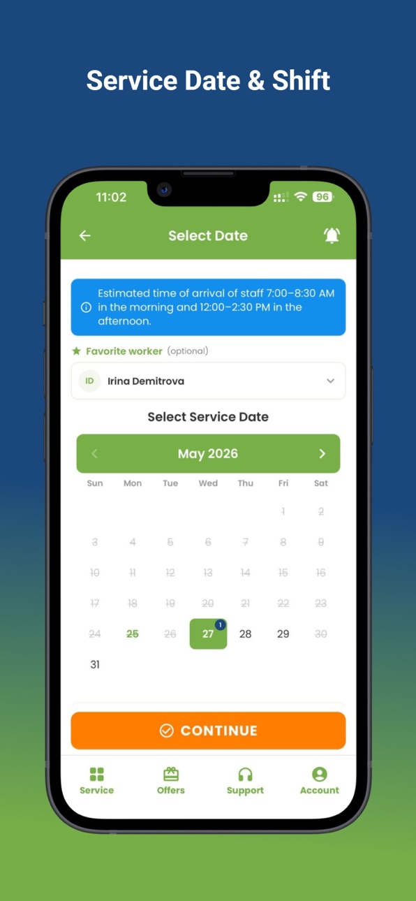iPhone screenshot