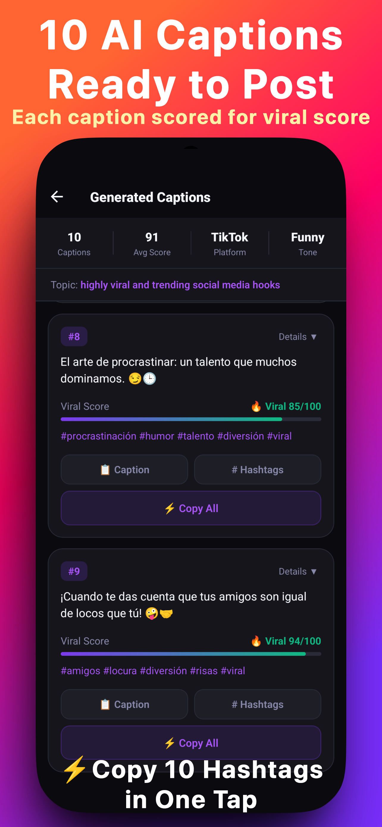 Caption AI: Caption Maker screenshot 3