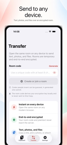 One Copy: Cloud Clipboard Screenshot 3 of 3