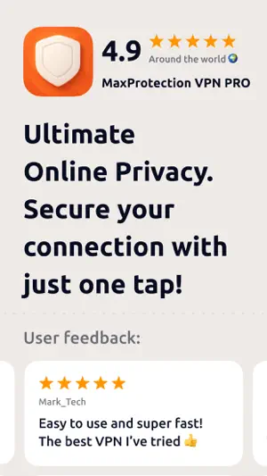 MaxProtection VPN PRO screenshot 1