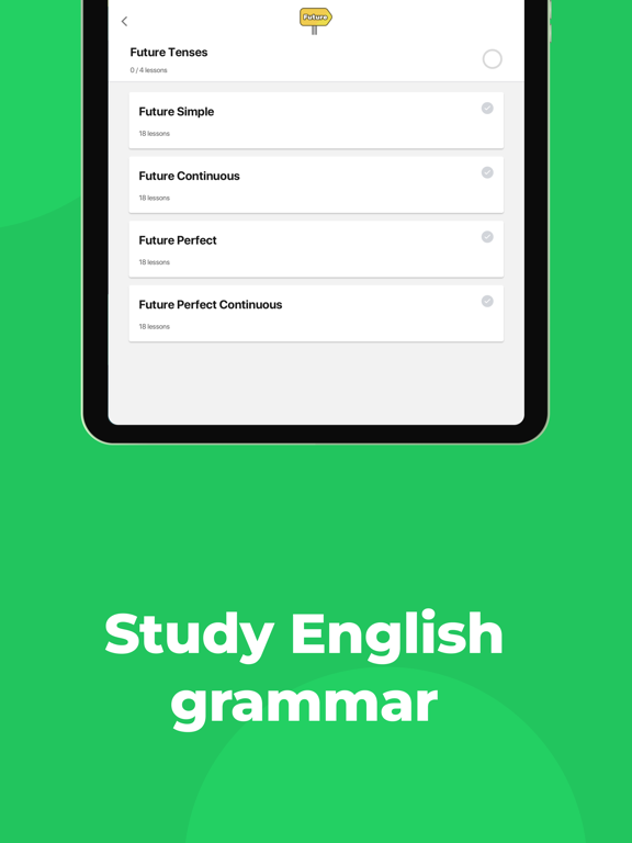Screenshot #5 pour English Grammar Course -Tenses