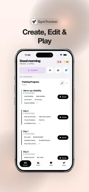 GymTracker - Smart Progress screenshot 2
