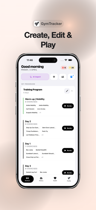 GymTracker - Smart Progress Screenshot 2 of 7