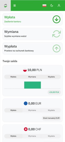 KantorOnline.pl screenshot