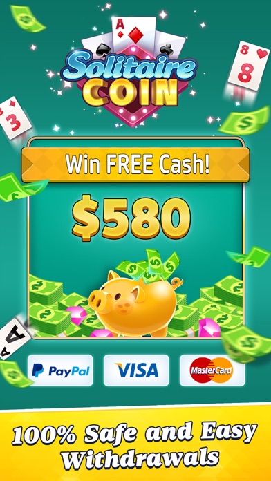 Solitaire Coin: Win Real Cash Screenshot