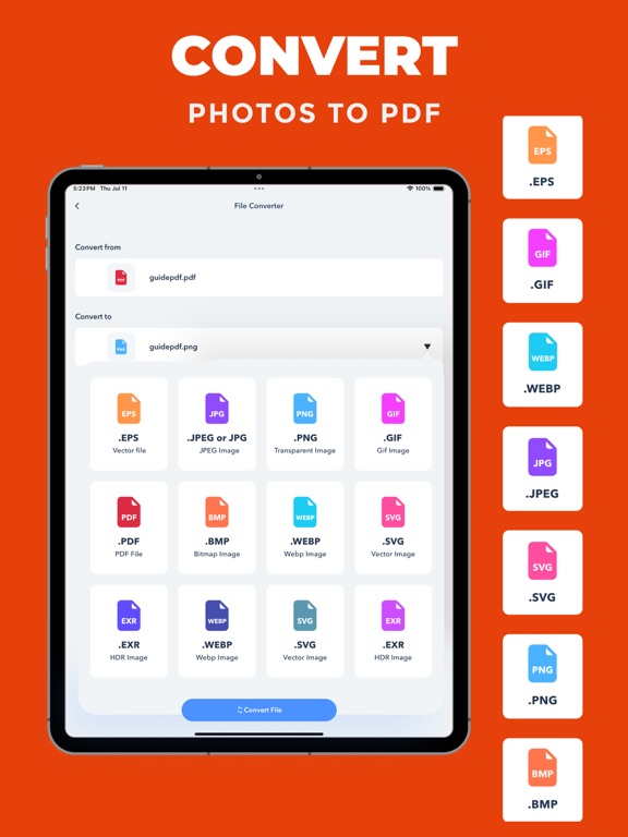 PDF Photos & PDF Converter iPad screenshot 6 - Business app
