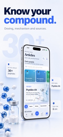 Peptide Protocol: Dose Tracker Screenshot 9 of 10