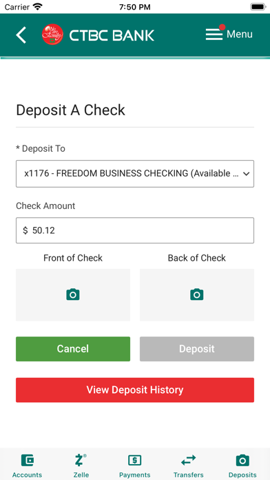 CTBC Bank (USA) Screenshot