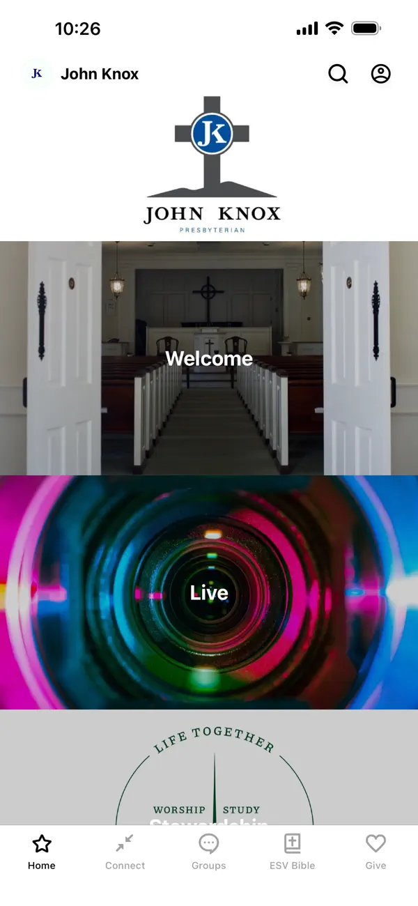 Screenshot #1 pour John Knox Presbyterian Church