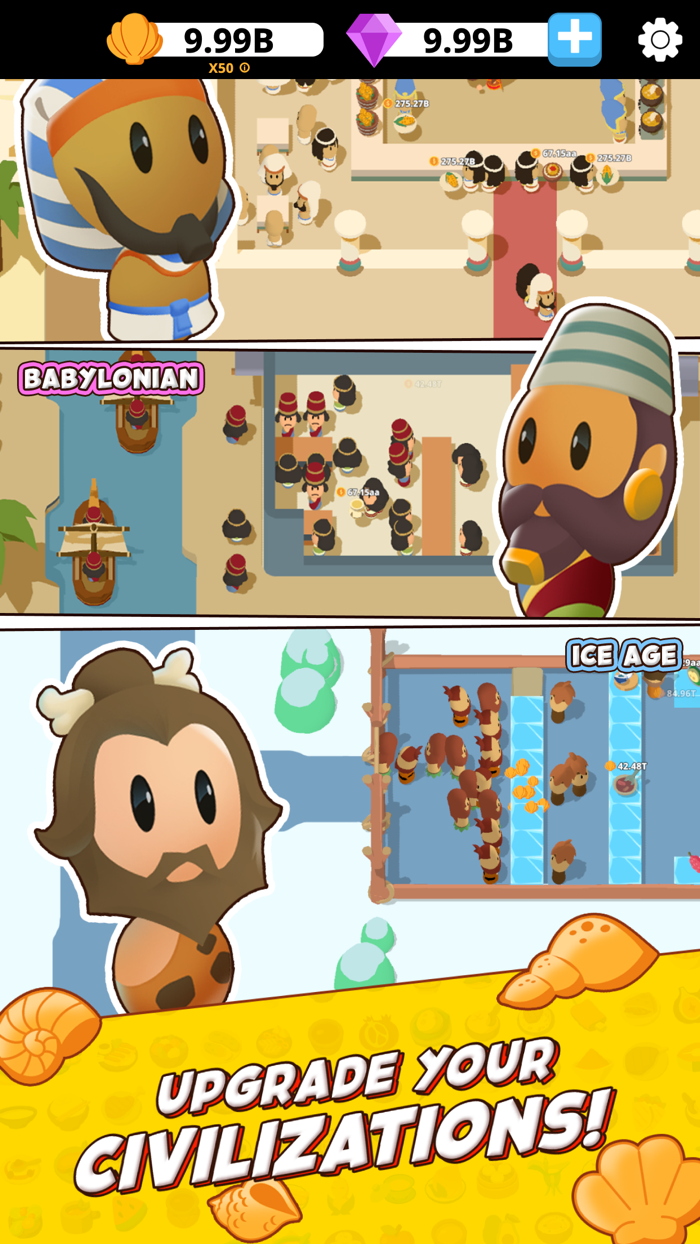 Idle Eras Bar Food Tycoon