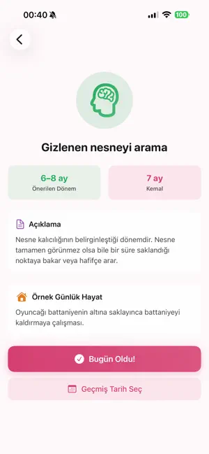 Bebek Gelisim Takibi screenshot 3
