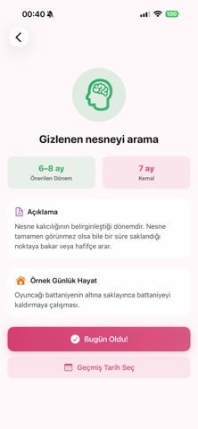 Bebek Gelisim Takibi screenshot