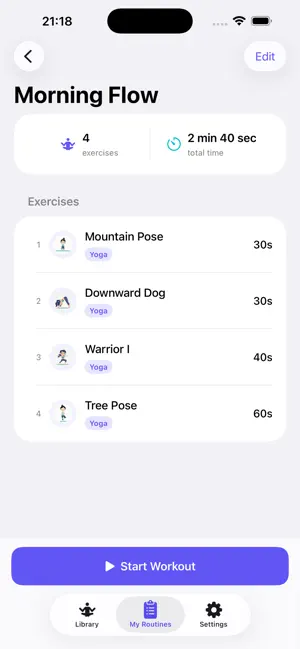YogaLaties screenshot 1