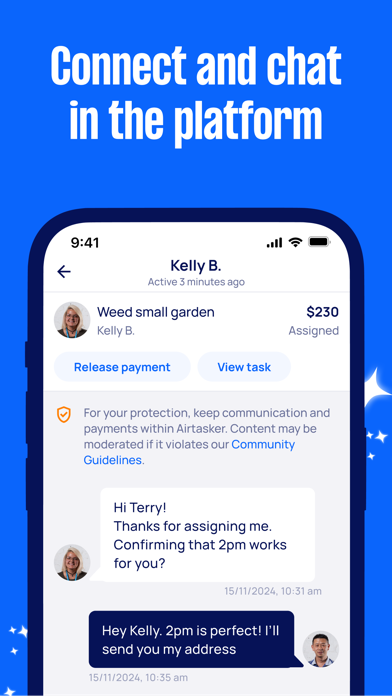 Airtasker iPhone screenshot 4 - Lifestyle app