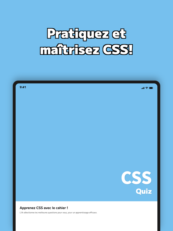 Screenshot #5 pour CSS Quiz - Apprends avec IA