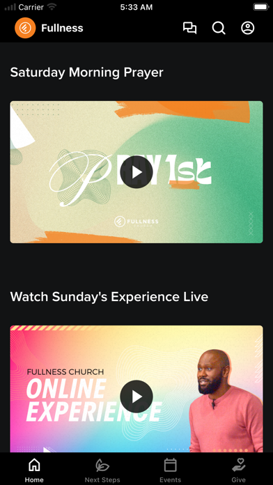 Fullness Church Screenshot