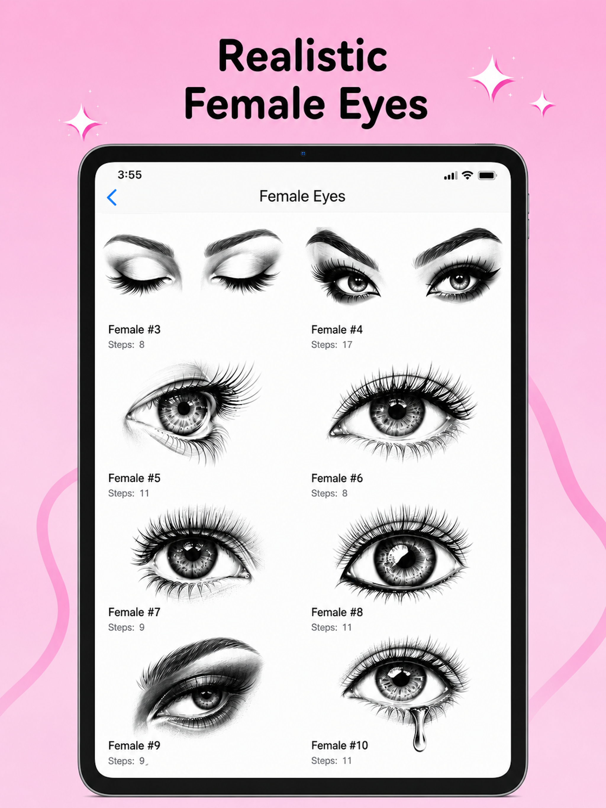 AR Drawing: Anime Eyes
