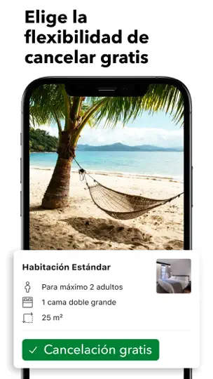 Captura de pantalla de Booking.com - Ofertas De Viaje en iPhone 5