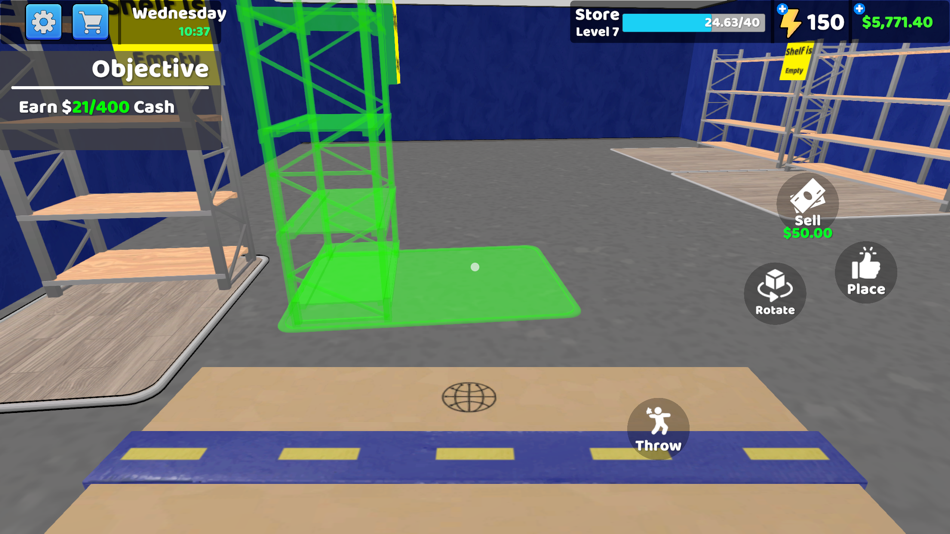 #3. Furniture Store Simulation 3D (iOS) Podle: VOYAGER OYUN YAZILIM SANAYİ TİCARET ANONİM ŞİRKETİ