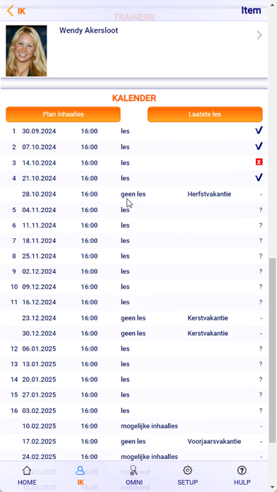 PLANMYSPORT iPhone screenshot 5