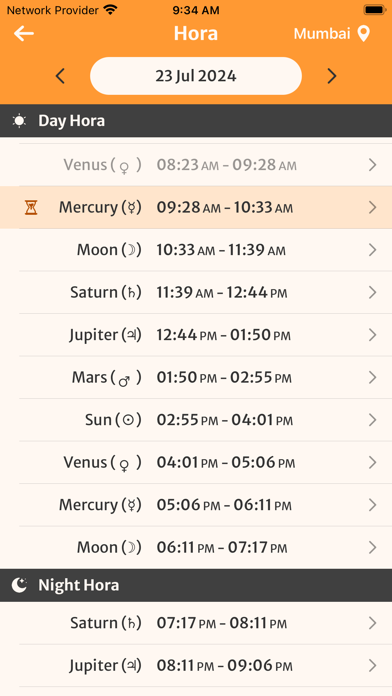 Vedic Time : Hora & Choghadiya Screenshot