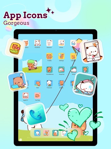 ThemeX: App Icons & My Widgets iPad screenshot