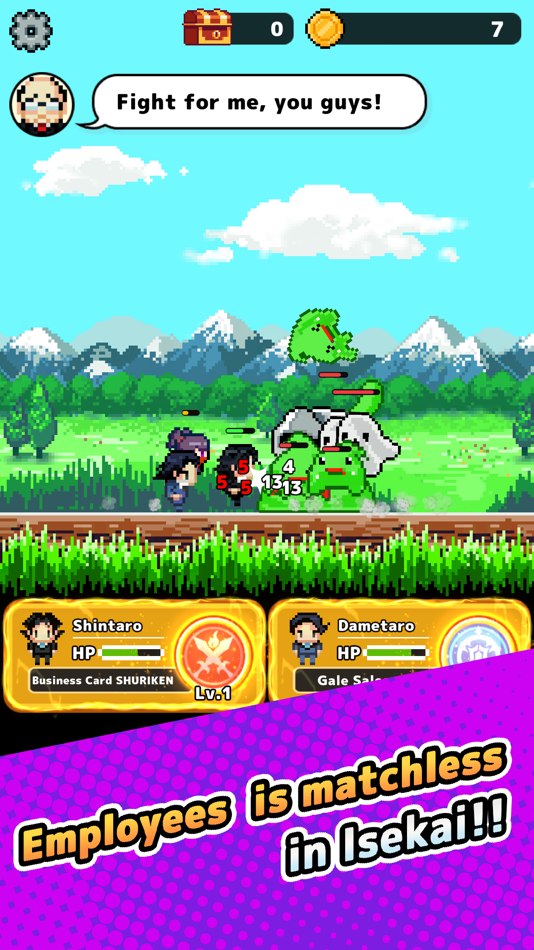 #5. Isekai Dispatcher - Pixel game (iOS) Podle: IGNITION M
