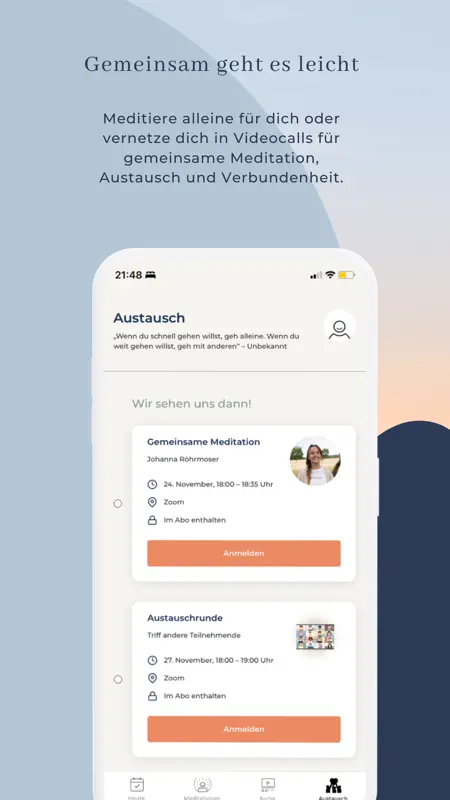 Achtsamkeitsakademie screenshot 7 of 9