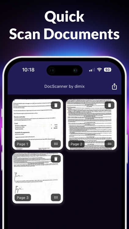 Image to PDF: DXScanner