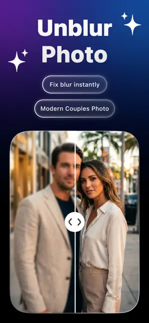 Unblur Photo - FixPix AI screenshot 1