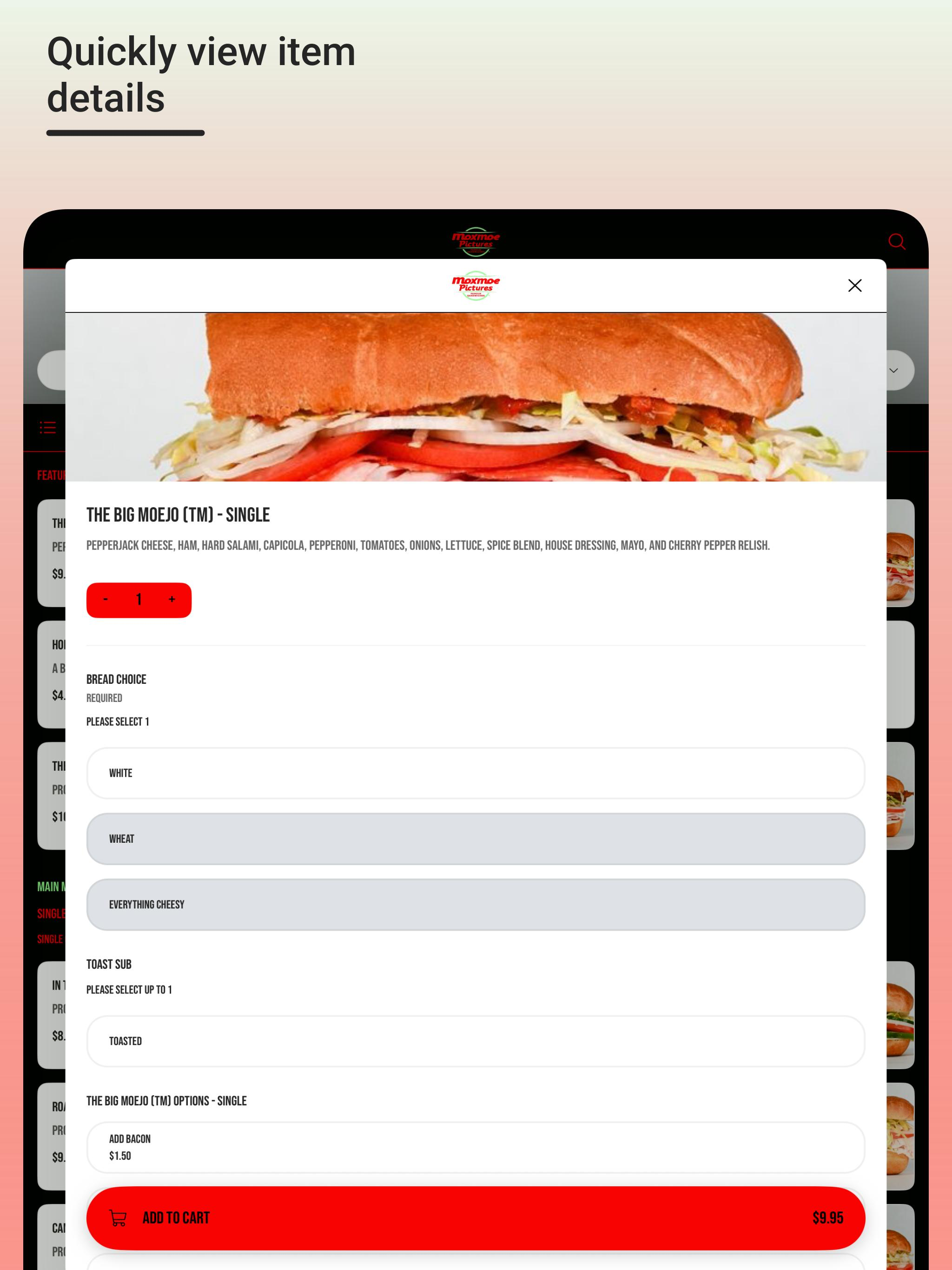 Moxmoe Pictures Sandwiches screenshot 11