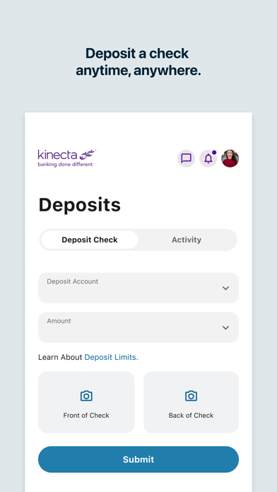 Kinecta Mobile Banking iPhone screenshot 5 - Finance app
