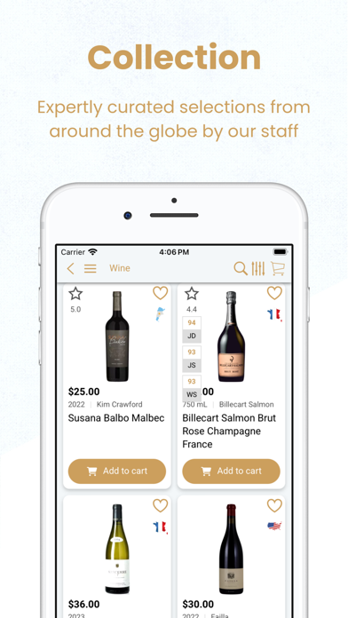 Bottle Service Wine & Spirits Screenshot