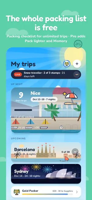 TripPacker: Packing List App screenshot 4