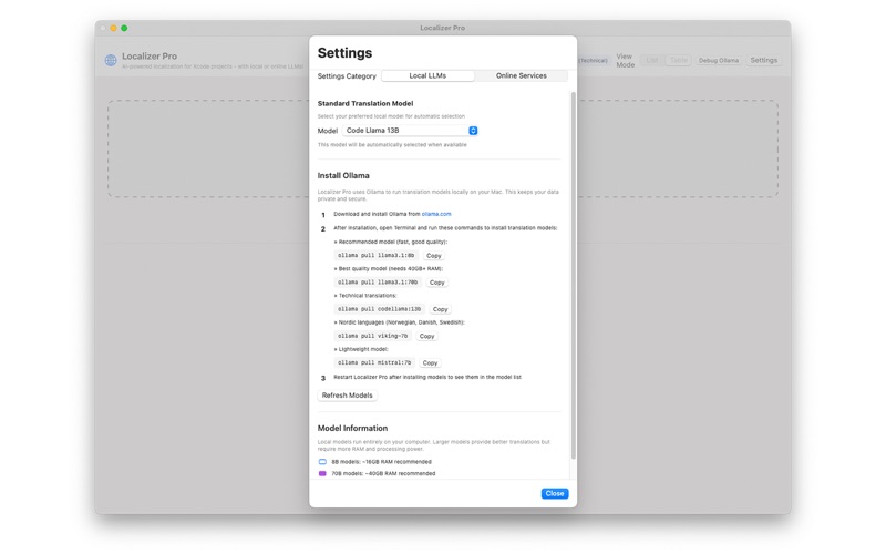 App screenshot