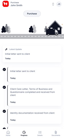 Walkers Solicitors screenshot