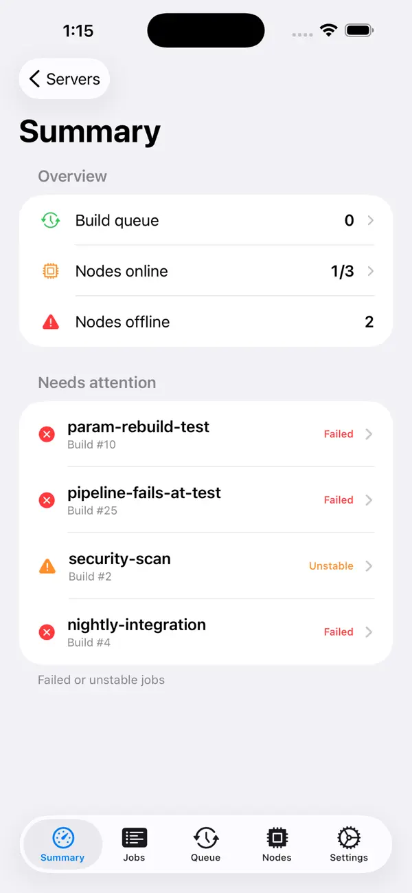 #2. Jenkins View (iOS) di: ALEXANDER MICHAEL GRANT