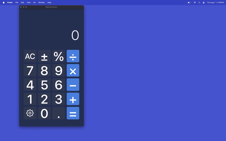 #4. Big-Calculator (macOS) Podle: Waking Dreams, LLC