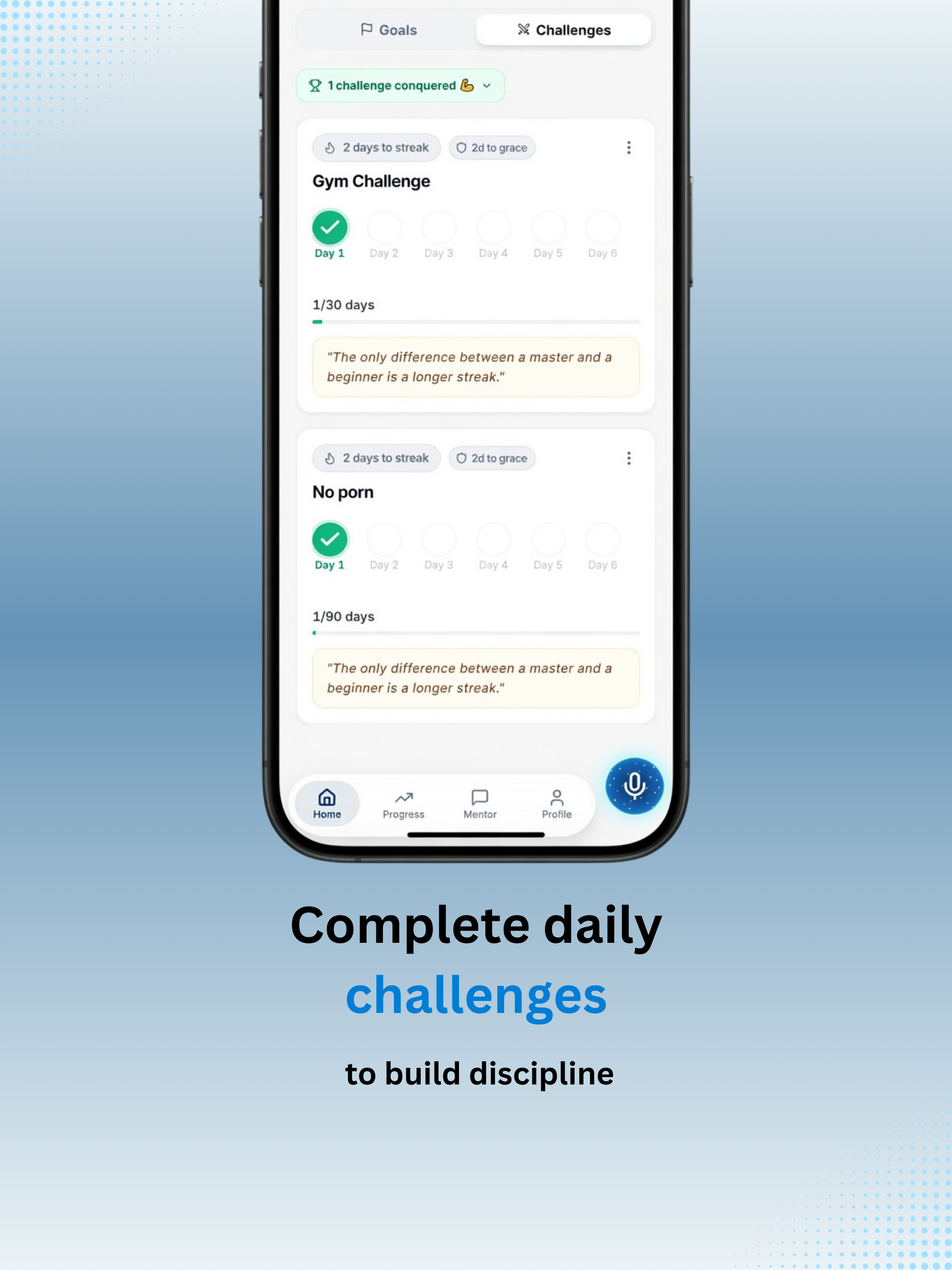 Discipline AI - Goal Planner screenshot 12
