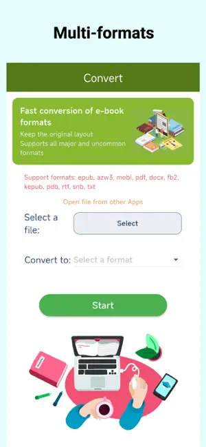 Ebook Formats Converter screenshot 1