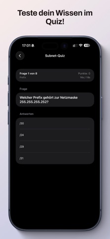 IP Subnet Rechner iPhone screenshot
