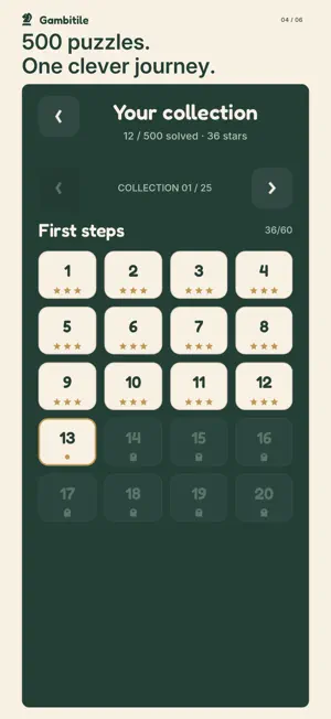 Gambitile: Chess Morph Puzzle screenshot 4