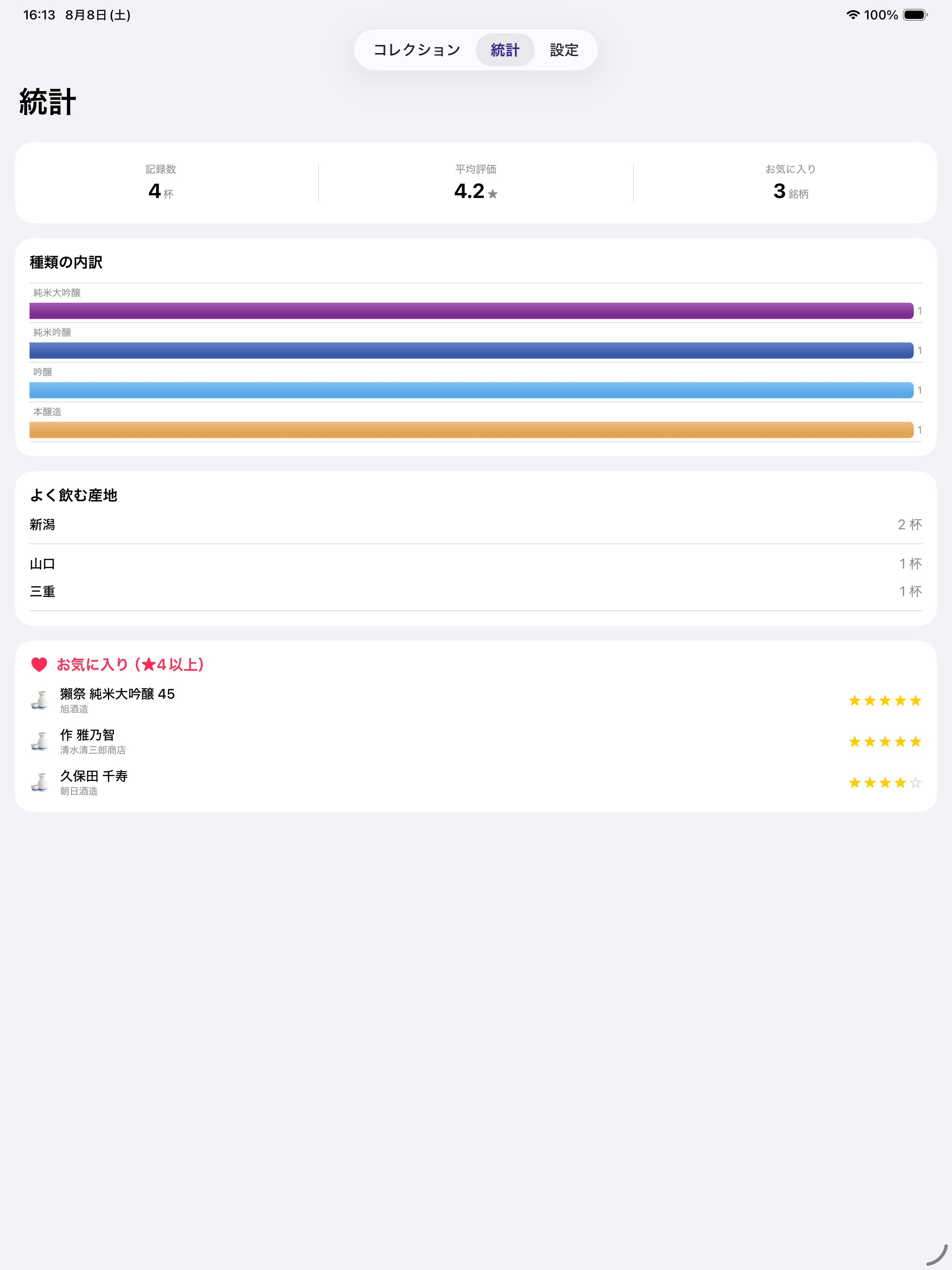 SakeNote: Japanese Sake Log screenshot 7