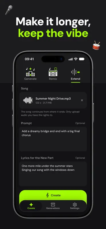 AI Music Generator - Songbit screenshot 4 of 4