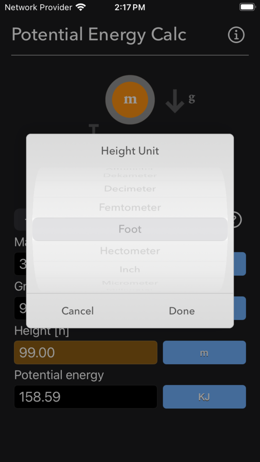 #7. Potential Energy Calculator (iOS) 由: Nitrio