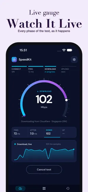 Speed Test & WiFi: SpeedKit screenshot 2