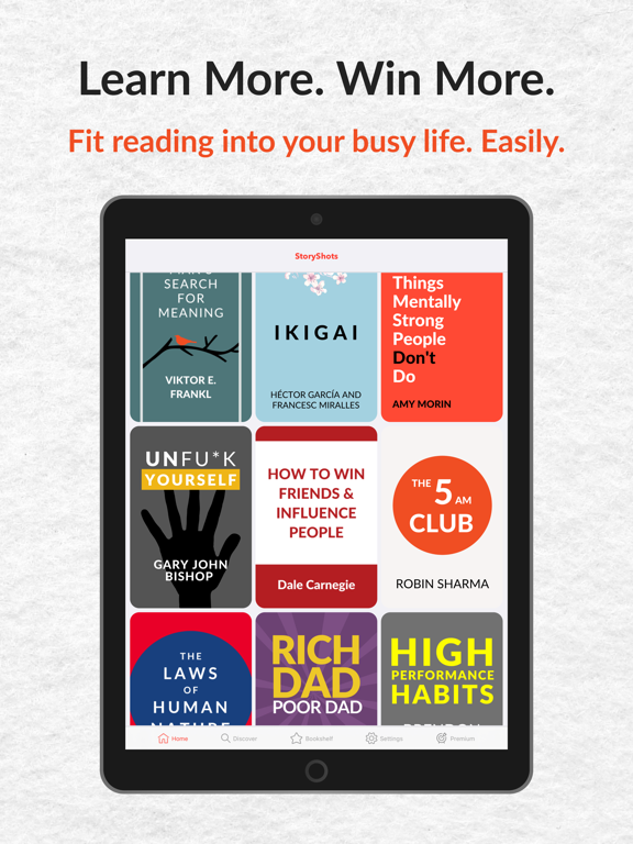 StoryShots: Book Summaries iPad screenshot 7 - Book app