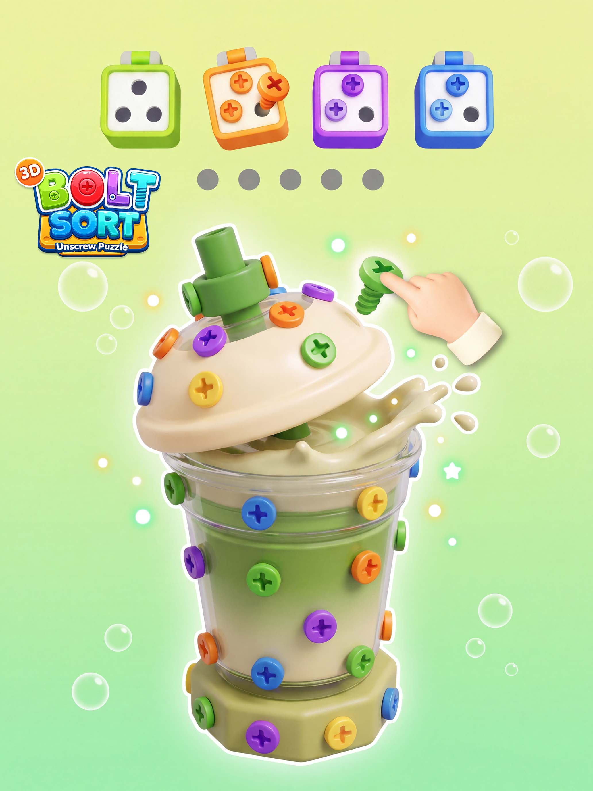Bolt Sort 3D: Unscrew Puzzle screenshot 9